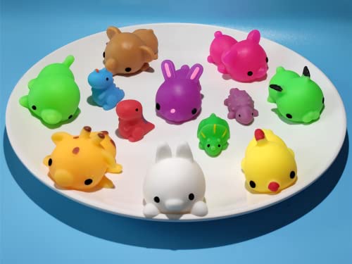 Adorable Giant Mochi Squishy Animals 8-Pack for Kids' Party Favors and Stress Relief