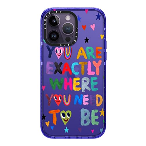 Coque iPhone 14 Pro Max CASETiFY Impact Peri Purple