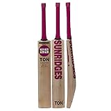 SS Retro Classic Gutsy English Willow Cricket Bat, Brown