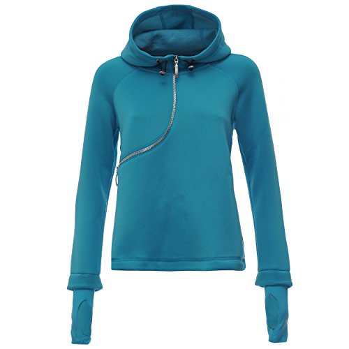 Freddy Diwocurve Felpa con Cappuccio, Donna