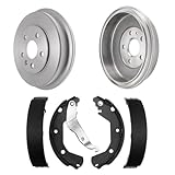 Detroit Axle - Rear Brake Kit for 2012-2019 Chevrolet Sonic 2013-2022 Trax, Brake Drums Brakes Shoes 2014 2015 2016 2017 2018 Replacement