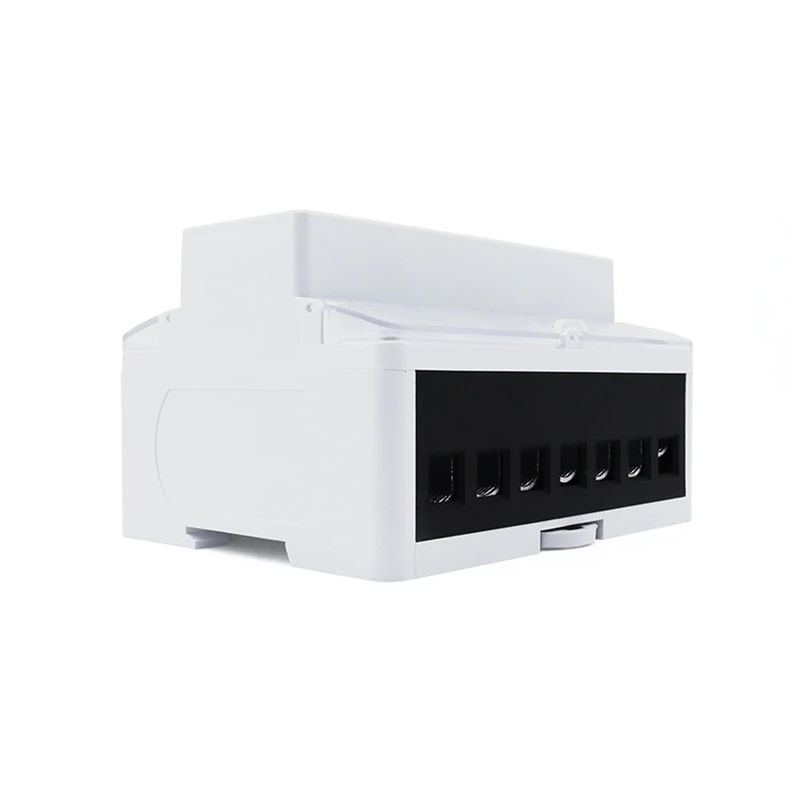 Medidor de energía trifásico de cuatro cables, 380 V, LCD, medidor electrónico de potencia, vatímetro, KWh, 100 A, CA, LCD, 7 P, 50 Hz, 3 P, 4 W, DTS017, 1 unidad