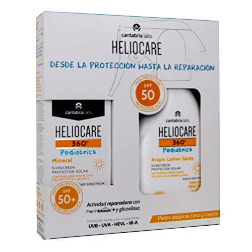 Heliocare 360 Pediadrics Pack MineralSPF50+ 50ml + Spray SPF50 250ml