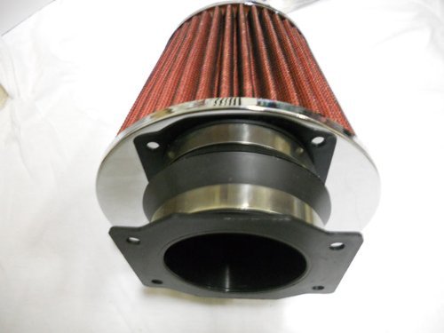 Amazon.com: Air Intake Adapter and Red Air Filter for 90-96 Nissan