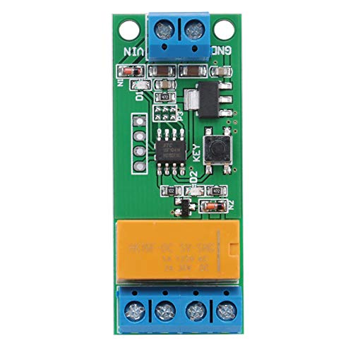 Adjustable Delay Relay Module for DC 5-12V Motor Reverse Polarity Control with 2A Drive Current, Reversible Timing Switch for 6V 9V Electric Motor Applications
