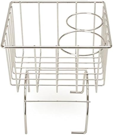 Volkswagen Center Hump Storage Basket with 2 Cup Holders. Chrome Finish, Sturdy Wire Frame, Fits Snuggly on Center Tunnel. Fits All Type 1 Bugs, Karmann Ghia, Manx Dune Buggies and Thing.