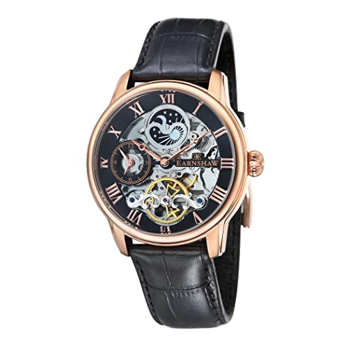 Thomas Earnshaw Herren- Armbanduhr Longitude Analog Automatik*