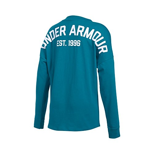 Tunique Under Armour Teal Blast pour femme et fille, coloris blanc