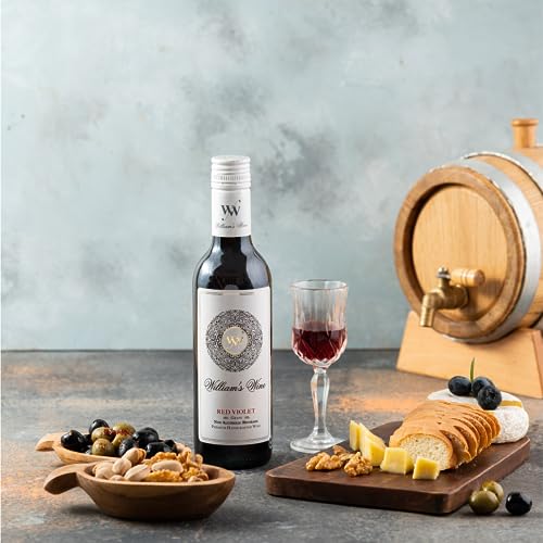 Image of William's Wine Non Alcoholic Red Violet (Grape) (375 ml, Red Violet (Grape))