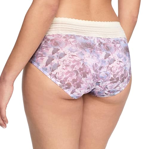 Image of Warner's Women's No Pinching No Problems Dig-free Comfort Waist With Lace Microfiber Hipster 5609j, Retired Colors