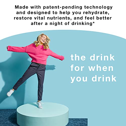Morning Recovery, Electrolyte With Energy, Milk Thistle Drink Proprietary Formulation To Hydrate While Drinking For Morning Recovery, Highly Soluble Liquid Dhm, Berry, Pack Of 12 #TOP1