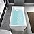 WOODBRIDGE BTA1512-BG-Drain &O BATHTUB, With Brushed Gold Drian