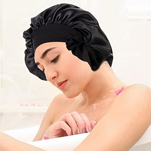 Cobertura para dormir de cabelo | Capotas elásticas altas para dormir,Toucas para dormir à noite com