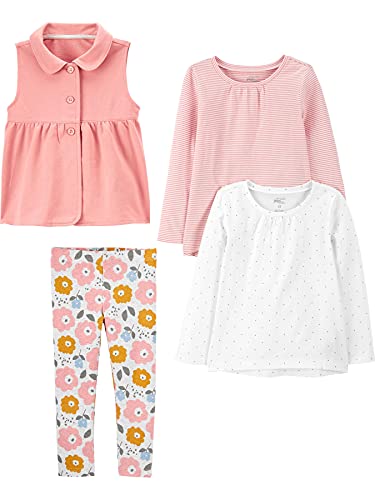 Image of Simple Joys by Carter's Girls 4 piece Playwear Set