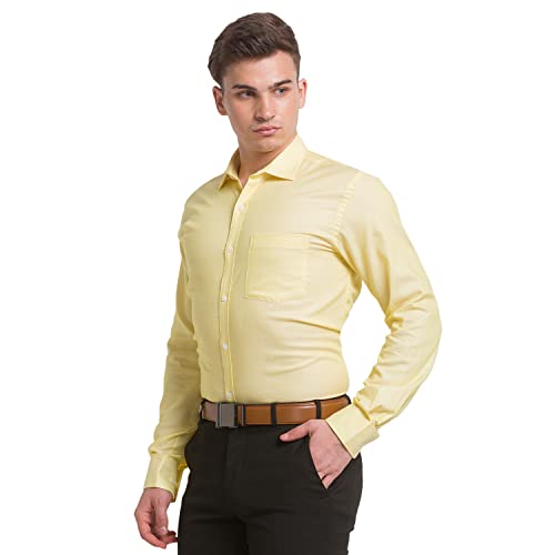 Image of Park Avenue Men's Solid Slim Fit Shirt
