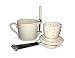 Butter Buddy Wonder Crock - Elegant & Attractive Butter Keeper, Ceramic Serveware, Tabletop Dish (4 Ounces)