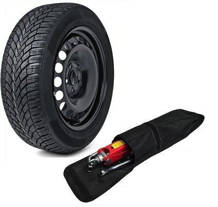 DUSTER 2010-PRESENT DAY 16" FULL SIZE SPARE WHEEL 215/65R16 TYRE + TOOL KIT