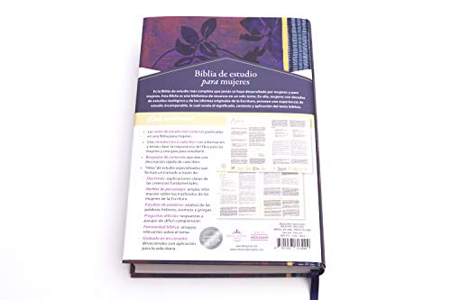 Rvr 1960 Biblia de Estudio Para Mujeres, Tapa Dura: Reina-Valera 1960 Biblia de estudio para mujeres