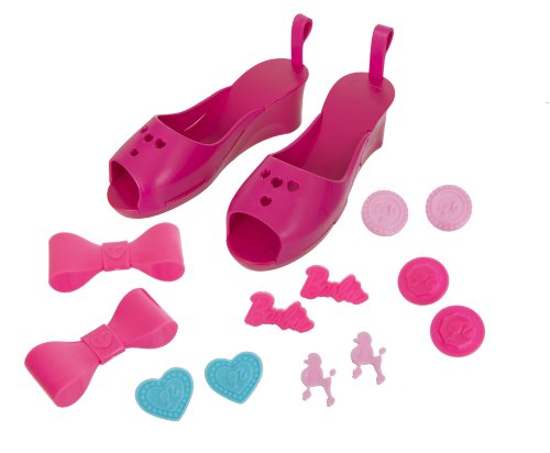 Preisvergleich Produktbild HTI 1680589 - Barbie Glamtastic Designer Shoes Set