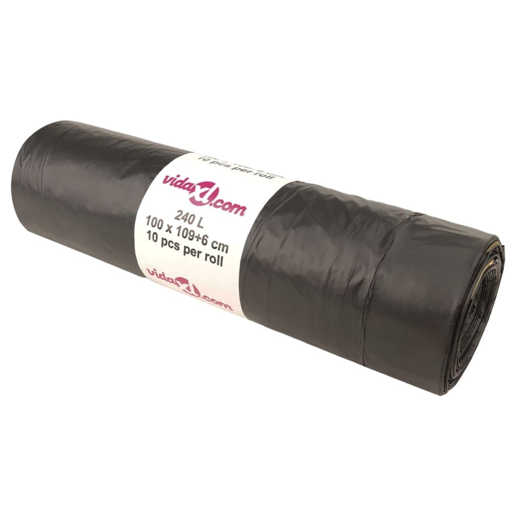240L Plastic Trash Bags - 150 Count