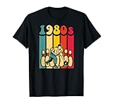 1980er Jahre Bowling Retro Vintage Back To The 80s Mottoparty T-Shirt