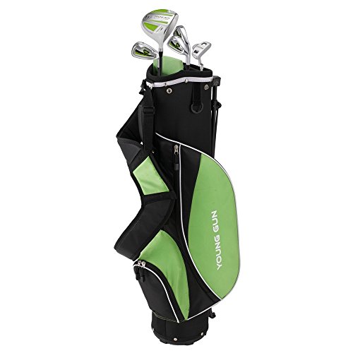 Young Gun ZAAP ACE Green Junior Golf Club Youth Right Hand Set & Bag for Kids Ages 12-14