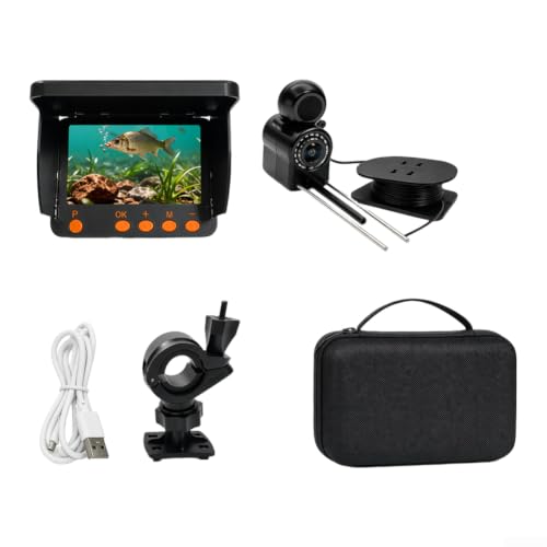 4.3in Underwater Fishing Camera 12LED for Night Vision IPS 4.3in(25)