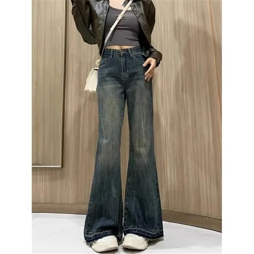 Jean évasé à jambes larges femmes - Pantalon décontracté fluide - 3