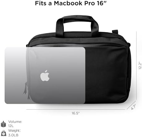 バッグ ALPAKA Elements Tech Brief 16 ALPAKA Elements Tech Brief Pro - Versatile Crossbody, Shoulder