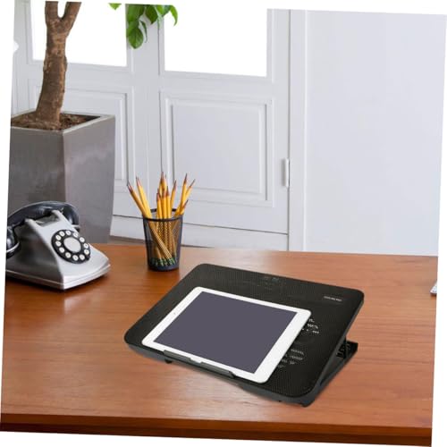 Base de refrigeración para laptop con doble ventilador USB miniatura 4