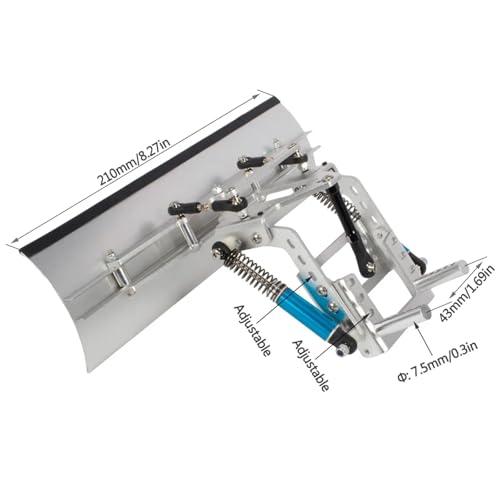 Chasse-Neige RC en Aluminium CNC Premium pour Châssis Traxxas et Axial