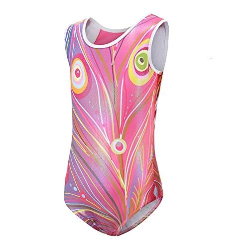 Glitter Star Collants de ginástica sem mangas para meninas roupas atléticas brilhantes dança roupa e