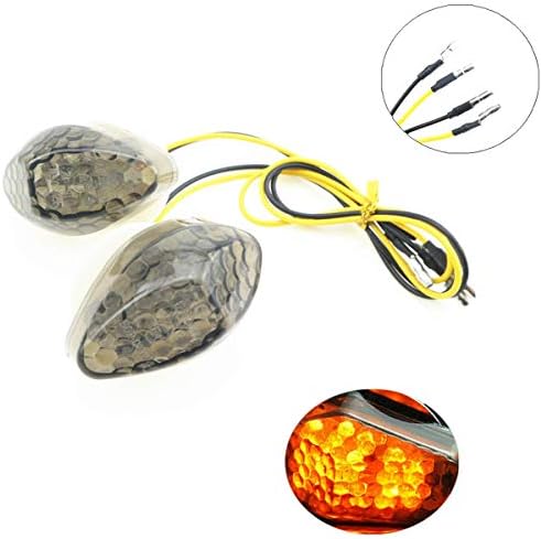Dunhil Smoke LED Flush Mount Turn Signals Blinkers Markers Honda 03-09 CBR 600RR, 04-09 1000RR, 99-00 600 F4, 01-09 600 F4i