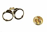 Pins & Brooches 6030591 Handcuffs Lapel Pin Police Office Uniform Hand Cuffs Law Enforcement Trooper Dress Blues