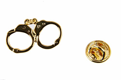 Pins & Brooches 6030591 Handcuffs Lapel Pin Police Office Uniform Hand Cuffs Law