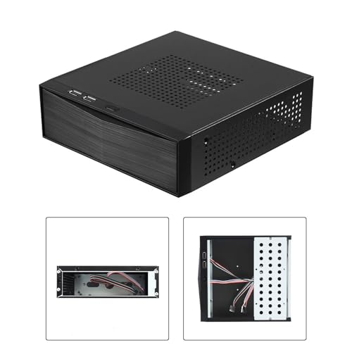 Chasis Mini ITX eficiente en aluminio duradero para rendimiento de PC 6