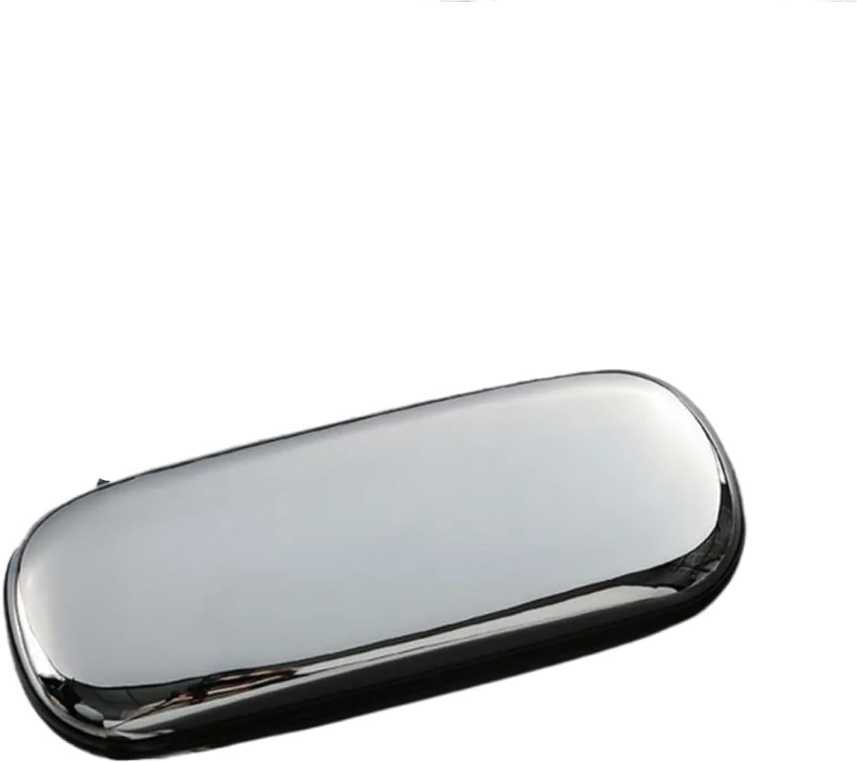 Brillenetui 2pcs Tragbare Metall Hartschale Brillenbox Box Brillenetui Brillenetui Brillenetui Für Frauen, Silver