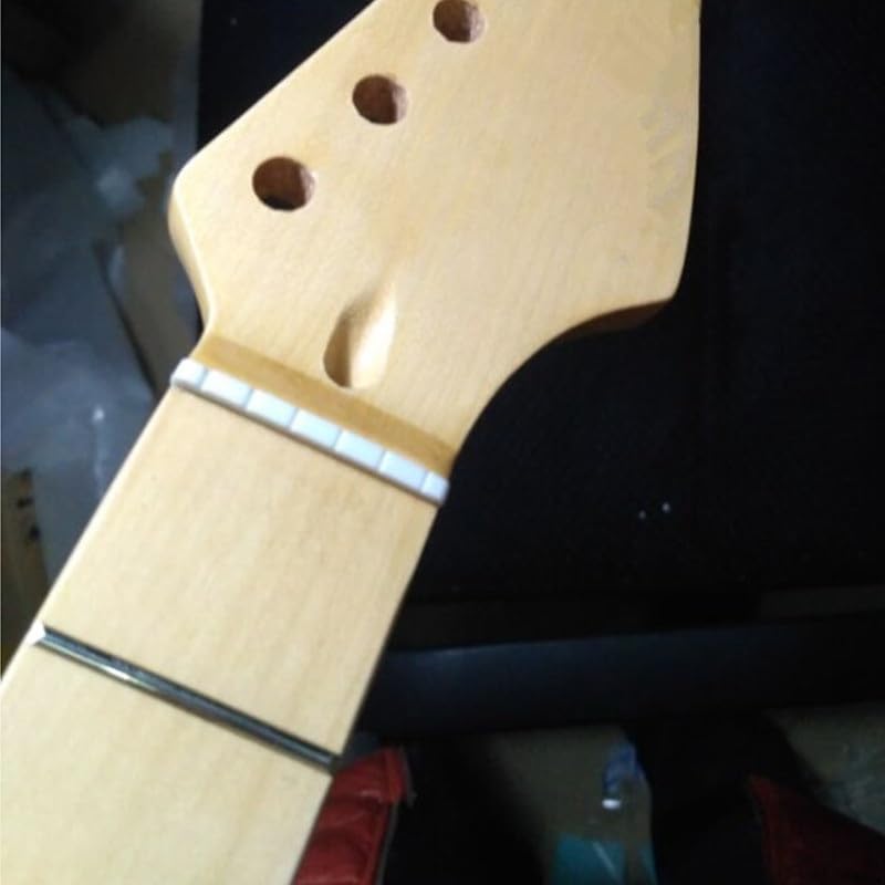 Manche guitare electrique erable 22 frettes pour projet lutherie amateur