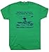 XL - Beaver Valley Shirt Offensive Shirt for Men Guys Funny T Shirt Stupid Sexual Saying Adult Humor Inappropriate Graphic Tee Green