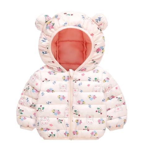 Image of Bold N Elegant Kids Different World Winter Warm Quilted Bomber Standard Length Hood Jacket Coat Puffer Jacket Coat For Infant Toddle Boy's Girls Kids
