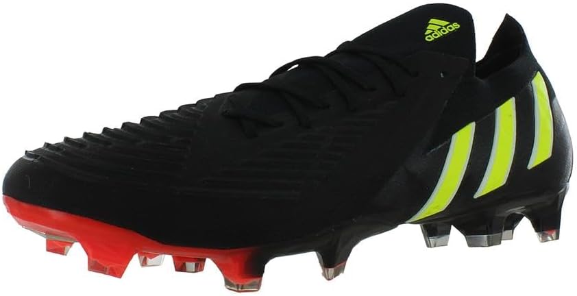 adidas Predator Edge. 1 Low Firm Ground Mens Soccer Cleat in Black - Image 5