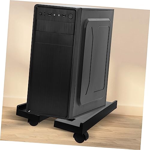 Soporte móvil para torre de computadora LALAFINA con ruedas, carrito para CPU, ideal para oficina en casa y uso bajo el escritorio miniatura 3