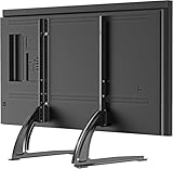 Jaccfy Universal Table Top TV Stand, for Most 26 to 37 inch LCD LED Plasma Flat Screen TVs, TV Base Height Adjustable Leg Stand Holds up to 88lbs, VESA up to 800x400mm, YD1014 (26-37 inch)