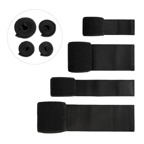 Image of Comfytemp Ice Pack Strap, Stretchable, Reusable, 4pcs, Ice Belt Extender Straps, Stretch Straps, Elastic Hook and Loop Extension Straps Add Length to Most Ice Packs, Multiple Uses