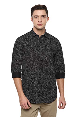 Image of Van Heusen Men's Printed Slim Fit Casual Shirt