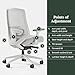 Branch Ergonomic Chair Pro - Mesh Office Chair with 14 Points of Adjustment - Height, Depth & Tilt Adjustable - 5D Armrests - Forward Tilt, Smooth Recline, and Lumbar Support - Mineral