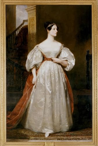 Lienzo mural de Ada Lovelace ideal para inspirar tu zona de estudio y habitaciones
