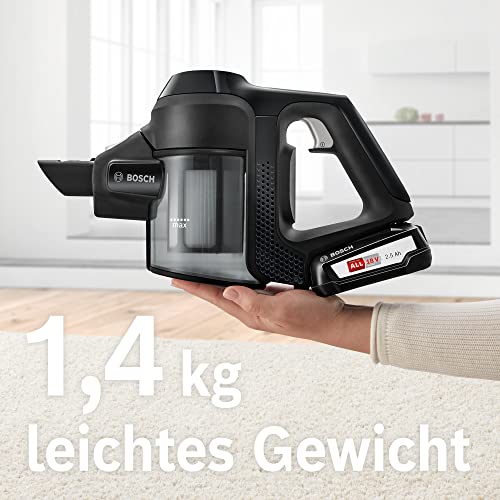 Bosch Akku-Staubsauger Unlimited Serie 6 BLS612BLCK im Vergleich