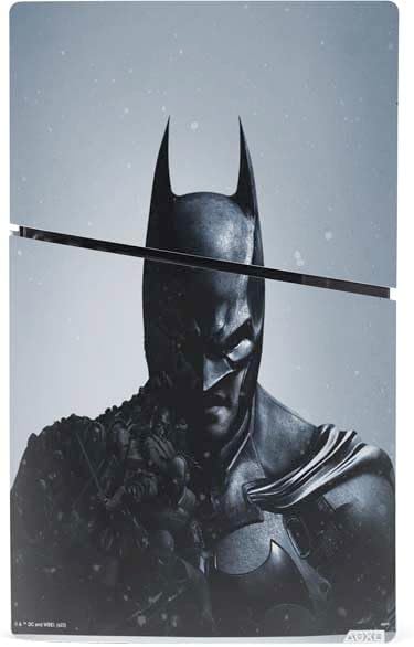Skinit Decal Gaming Skin Compatible with PS5 Slim Digital Edition Bundle - Officially Licensed DC Comics Arkham Origins Batman Design