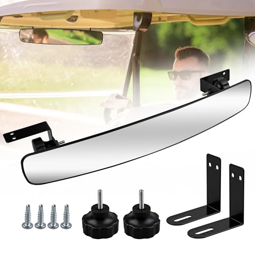 AWELCRAFT Golf Cart Rear View Mirror - 16.5